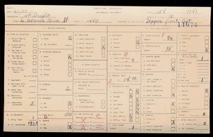 WPA household census for 1453 S BONNIE BRAE, Los Angeles