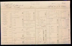 WPA household census for 812 W 1ST ST, Los Angeles
