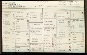 WPA household census for 1254 SANTA BARBARA AVENUE, Los Angeles County