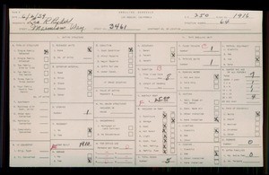 WPA household census for 3461 MARMION WAY, Los Angeles