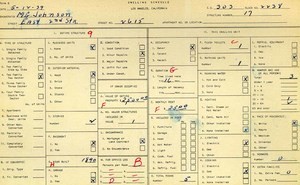 WPA household census for 2615 E 2ND, Los Angeles