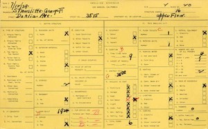 WPA household census for 3515 DAHLIA, Los Angeles