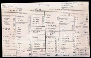WPA household census for 974 W 14TH, Los Angeles County