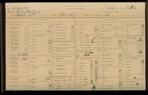 WPA household census for 711 W 3RD STREET, Los Angeles