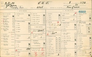 WPA household census for 6548 PURDY AVE, Los Angeles County