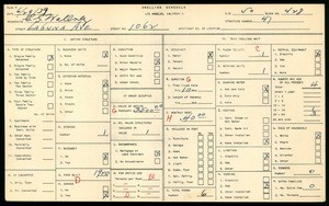 WPA household census for 1062 LAGUNA AVE, Los Angeles