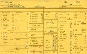 WPA household census for 1487 W SILVER LAKE BLVD, Los Angeles
