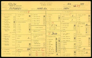 WPA household census for 1448 - 50 ELEVADO STREET, Los Angeles