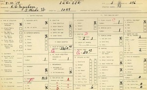 WPA household census for 1049 S HICKS