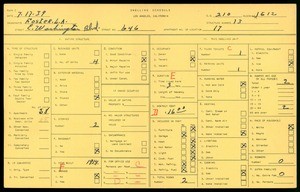 WPA household census for 645 EAST WASHINGTON BLVD, Los Angeles