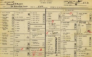 WPA household census for 5310 DENKER, Los Angeles
