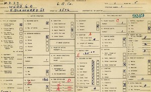 WPA household census for 3506 BLANCHARD