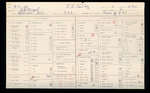 WPA household census for 743 HILLVIEW, Los Angeles County