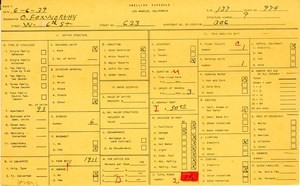 WPA household census for 623 W 5TH, Los Angeles