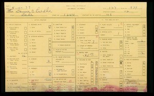 WPA household census for 1244 S LAKE STREET, Los Angeles