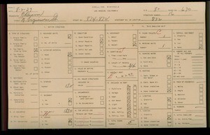 WPA household census for 872 N FIGUEROA, Los Angeles