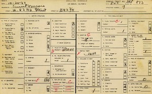 WPA household census for 1542 W 53RD, Los Angeles