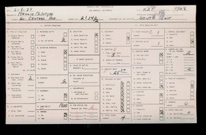 WPA household census for 2114 S CENTRAL AVE, Los Angeles
