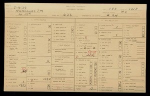 WPA household census for 633 W 15TH ST, Los Angeles