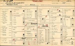 WPA household census for 2661 GRAND AVE, Los Angeles County