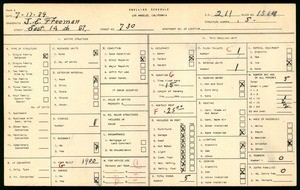 WPA household census for 730 EAST 14TH STREET, Los Angeles