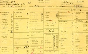 WPA household census for 324 N MATHEWS, Los Angeles