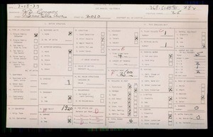 WPA household census for 2010 SAWTELLE, Los Angeles
