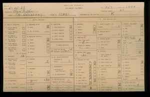WPA household census for 1909 N BROADWAY, Los Angeles