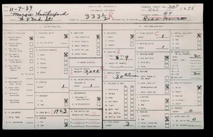 WPA household census for 333 W 83RD ST, Los Angeles County