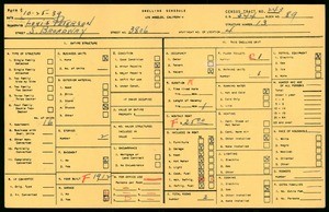 WPA household census for 3806 S BROADWAY, Los Angeles County