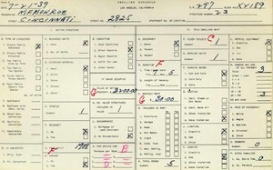 WPA household census for 2825 CINCINNATI, Los Angeles