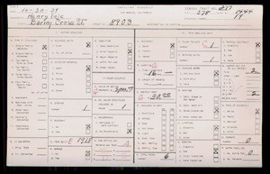 WPA household census for 8903 BARING CROSS ST, Los Angeles County
