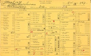 WPA household census for 323 N BROADWAY, Los Angeles