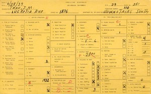 WPA household census for 1876 LUCRETIA, Los Angeles