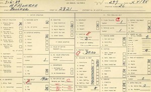 WPA household census for 2821 BOULDER, Los Angeles