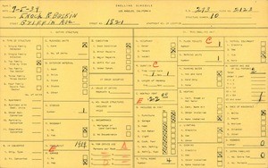 WPA household census for 1821 GRIFFEN AVE, Los Angeles