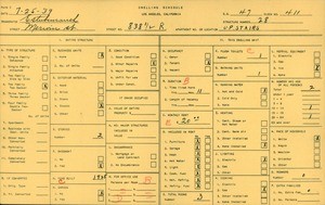 WPA household census for 838 1/2 MERWIN STREET, Los Angeles