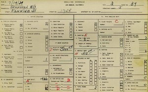 WPA household census for 1755 FANNING, Los Angeles
