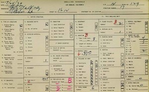 WPA household census for 1612 WATERLOO, Los Angeles