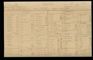 WPA household census for 1149 W 1ST STREET, Los Angeles