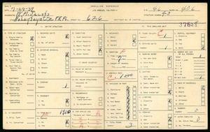 WPA household census for 626 N LA FAYETTE PARK PL, Los Angeles