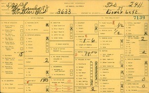 WPA household census for 3633 WHITTIER BLVD, Los Angeles