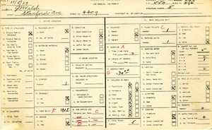 WPA household census for 4409 STANFORD, Los Angeles