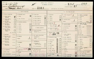 WPA household census for 2323 S NAOMI AVE, Los Angeles