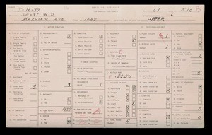 WPA household census for 1008 MARVIEW AVENUE, Los Angeles
