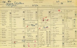 WPA household census for 1072 CALZONA, Los Angeles
