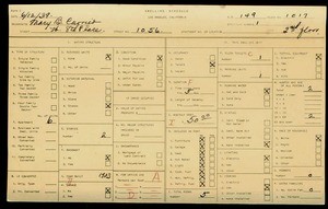 WPA household census for 1056 W 8TH, Los Angeles