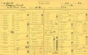 WPA household census for 612 S ST PAUL ST, Los Angeles