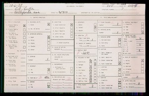 WPA household census for 25410 BELLE PORTE, Los Angeles County