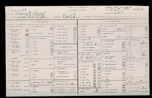 WPA household census for 865 W 84TH ST, Los Angeles County